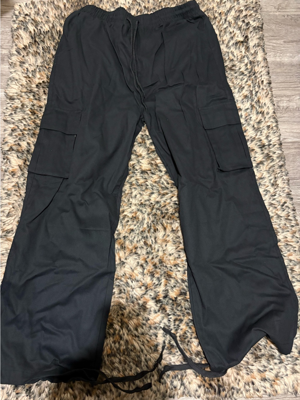 Multicolor 4 pack cargo pants new large men’s baggy lightweight sport pants - Picture 5 of 8